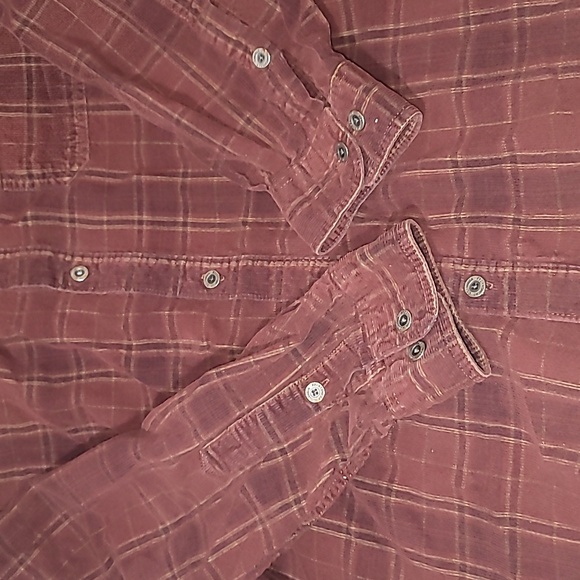 Columbia Sportswear Shirt Long Sleeve Button Down Geometric Cotton Relaxed XL - Picture 2 of 13
